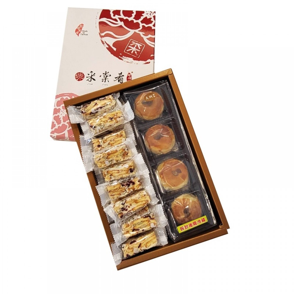 雪言禮盒 雪Q半斤+大納言和果子4入