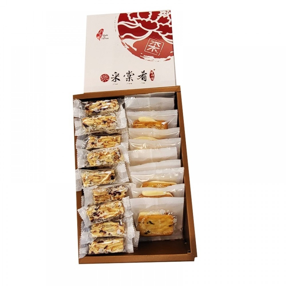 雪軋禮盒 雪Q半斤+牛軋餅10片